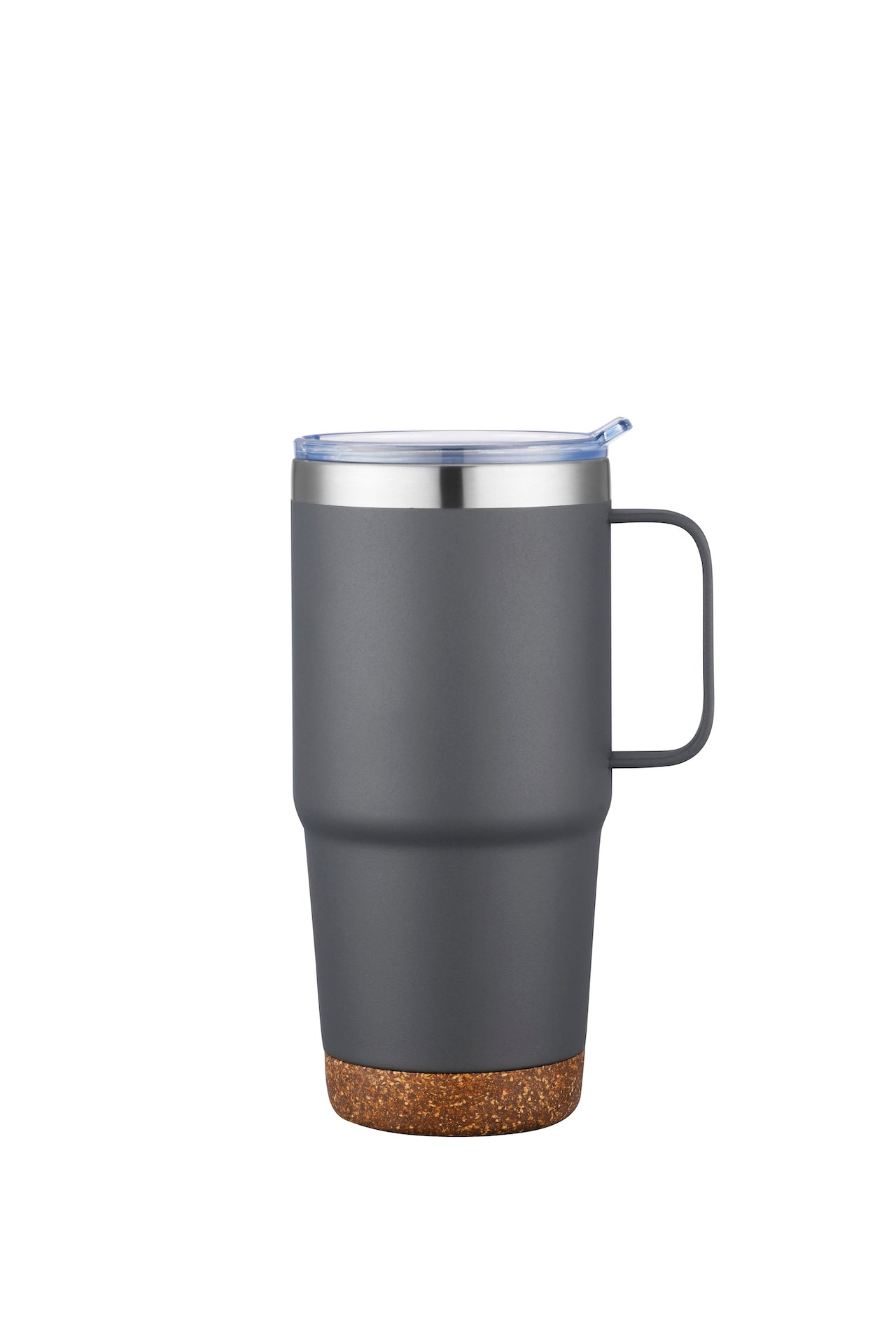 1-888U 24oz Stainless Travel Mug with Cork Bottom