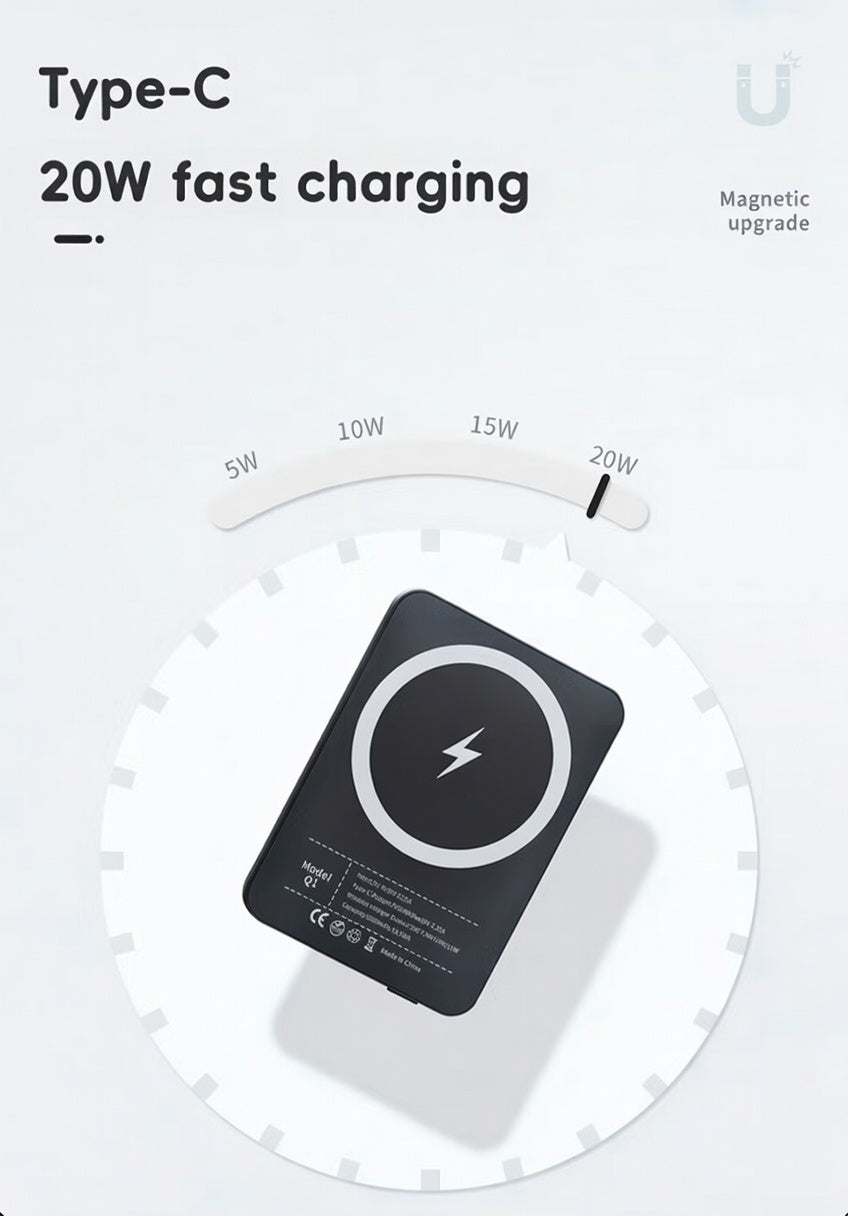 291TN Volt Mini Ultra Slim Magnetic Portable Battery Pack 5k