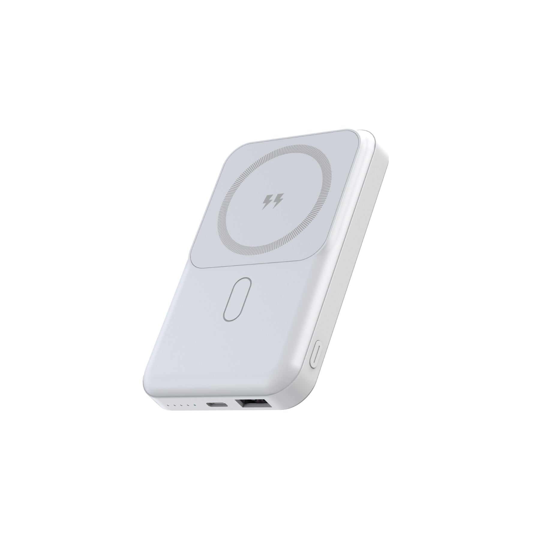 291U 10k Magnetic Wireless Power Bank with Glow Indicator and Kickstand