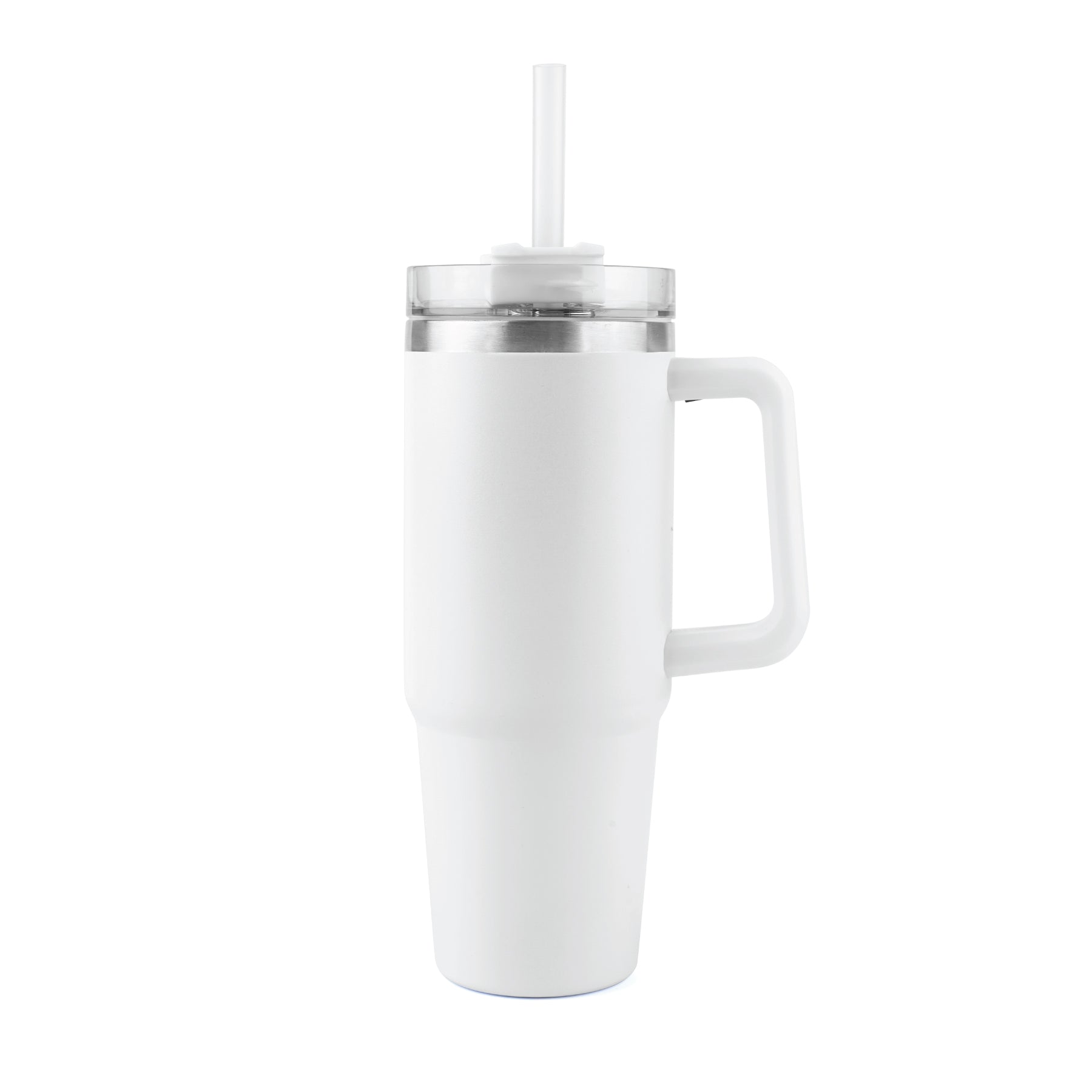 36156SP 30oz Premium Stainless Travel Mug w/ Straw and Twist Closure