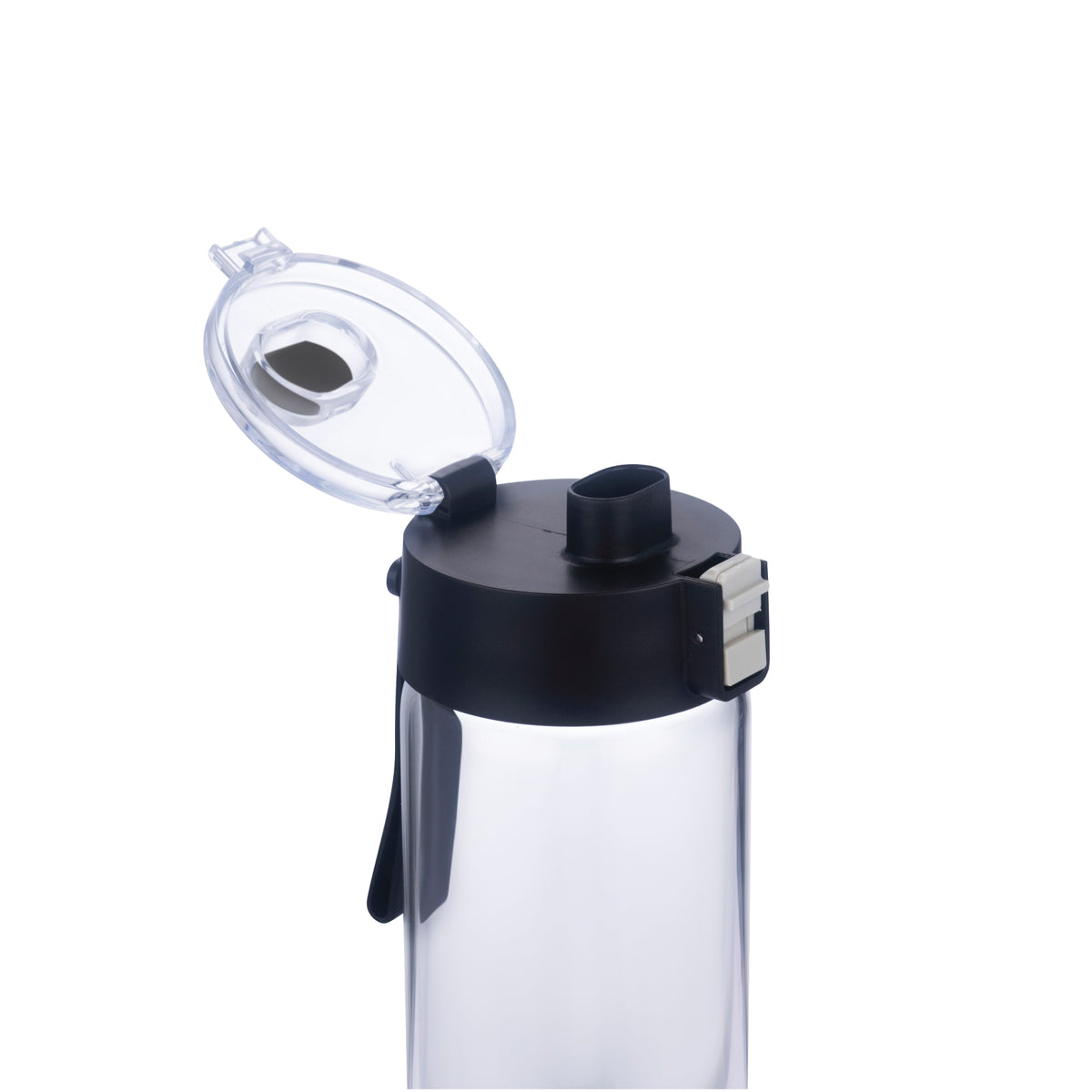 4-121U Vivid 22oz Locking Carry Glass Bottle with Silicone Loop & Protective Base