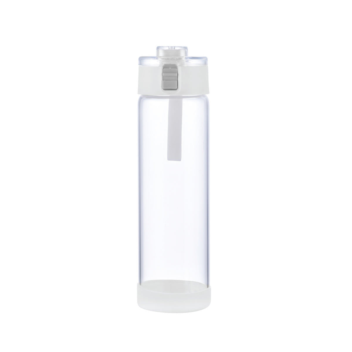 4-121U Vivid 22oz Locking Carry Glass Bottle with Silicone Loop & Protective Base