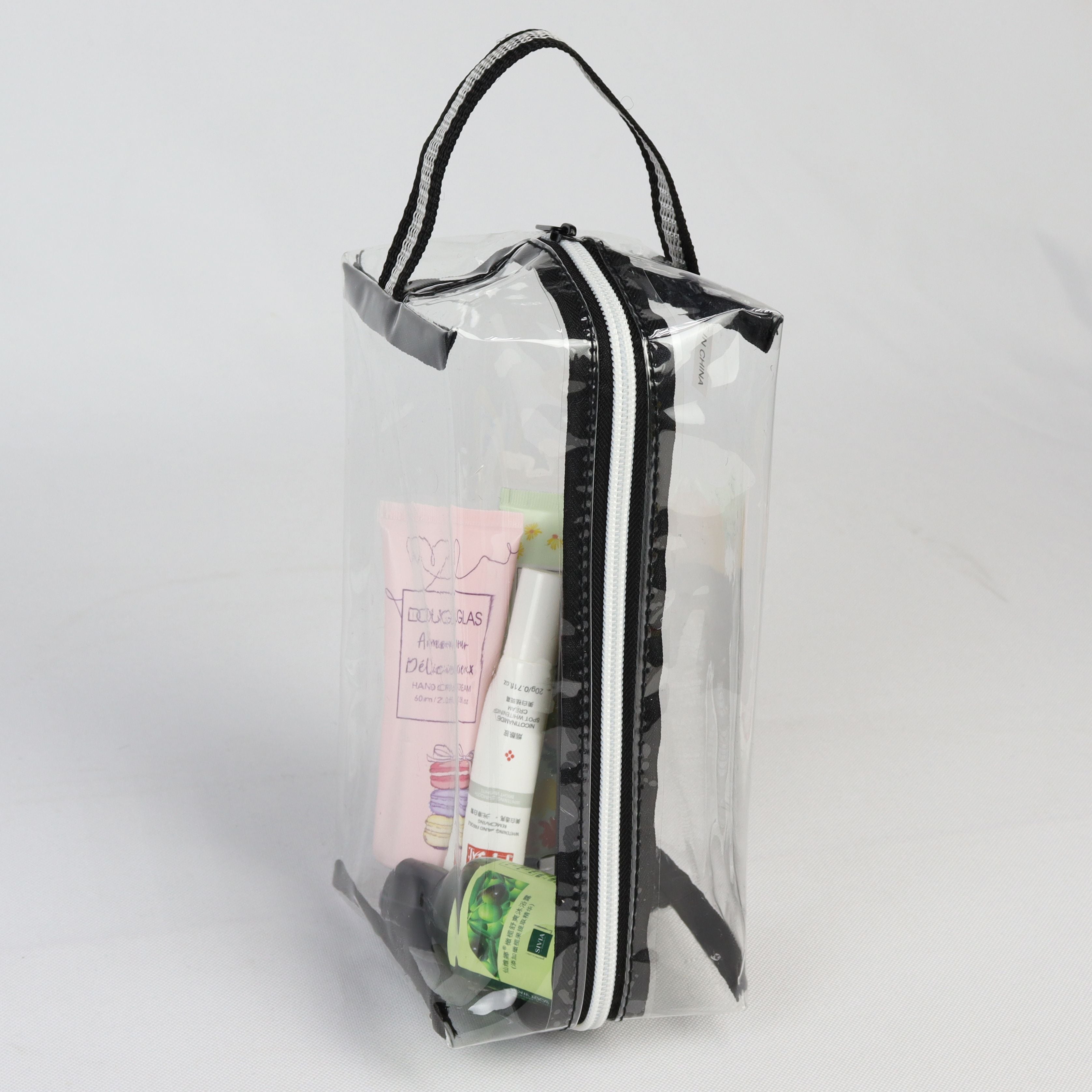 3-610U Clear Travel Bag (8.5" x 4.5")