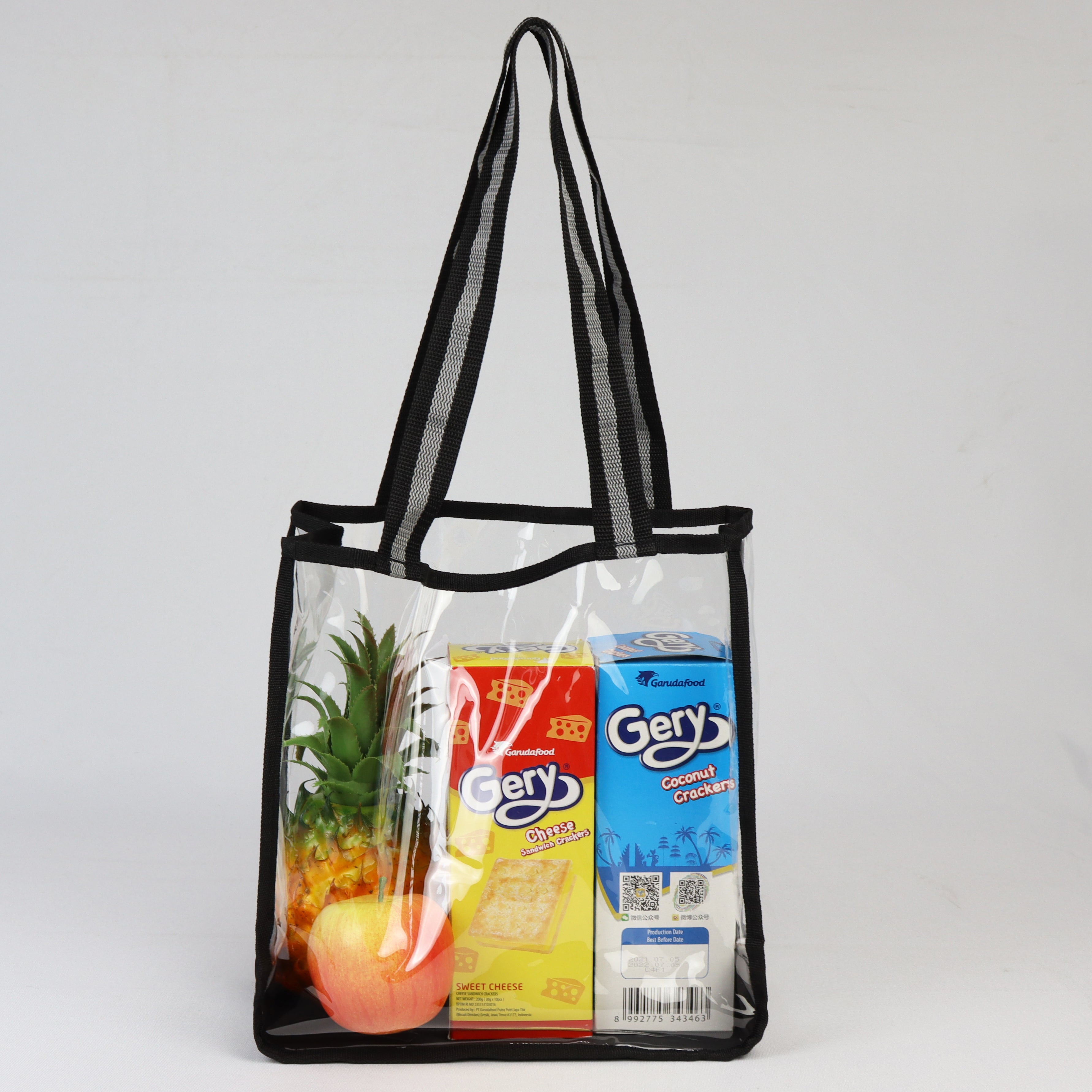 3-110U Clear Tote Bag (12" x 12")