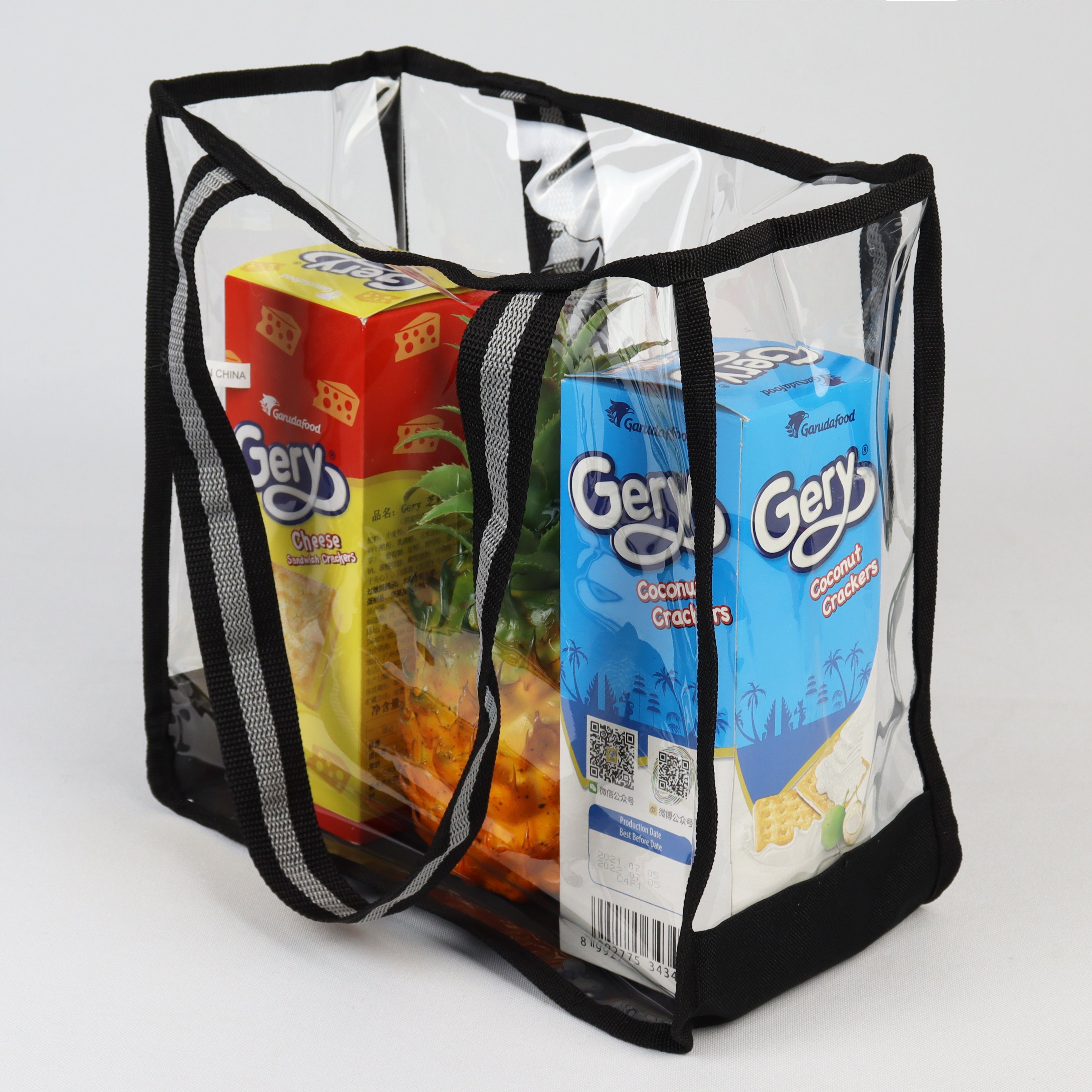 3-110U Clear Tote Bag (12" x 12")