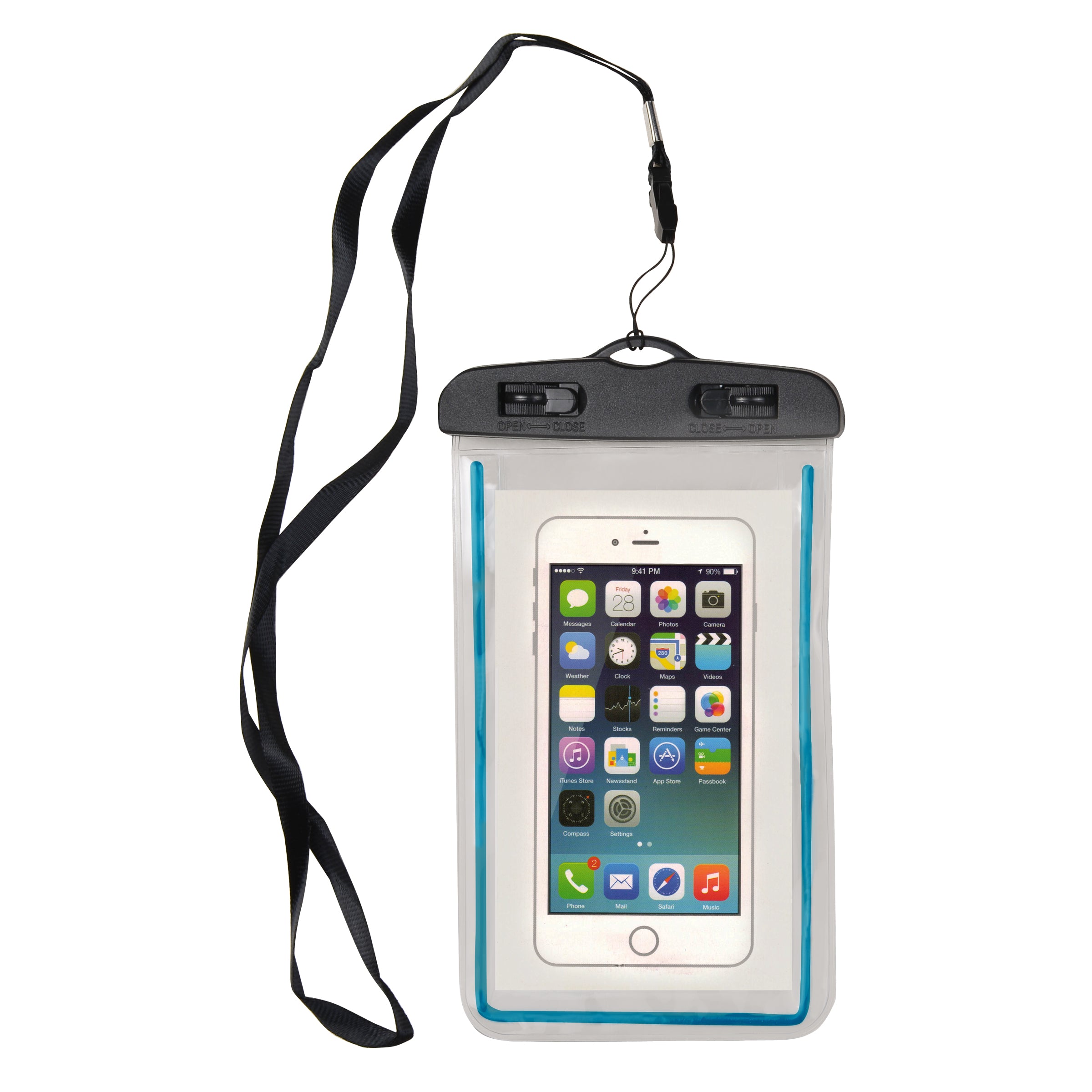 Mobile phone lanyard online pouch