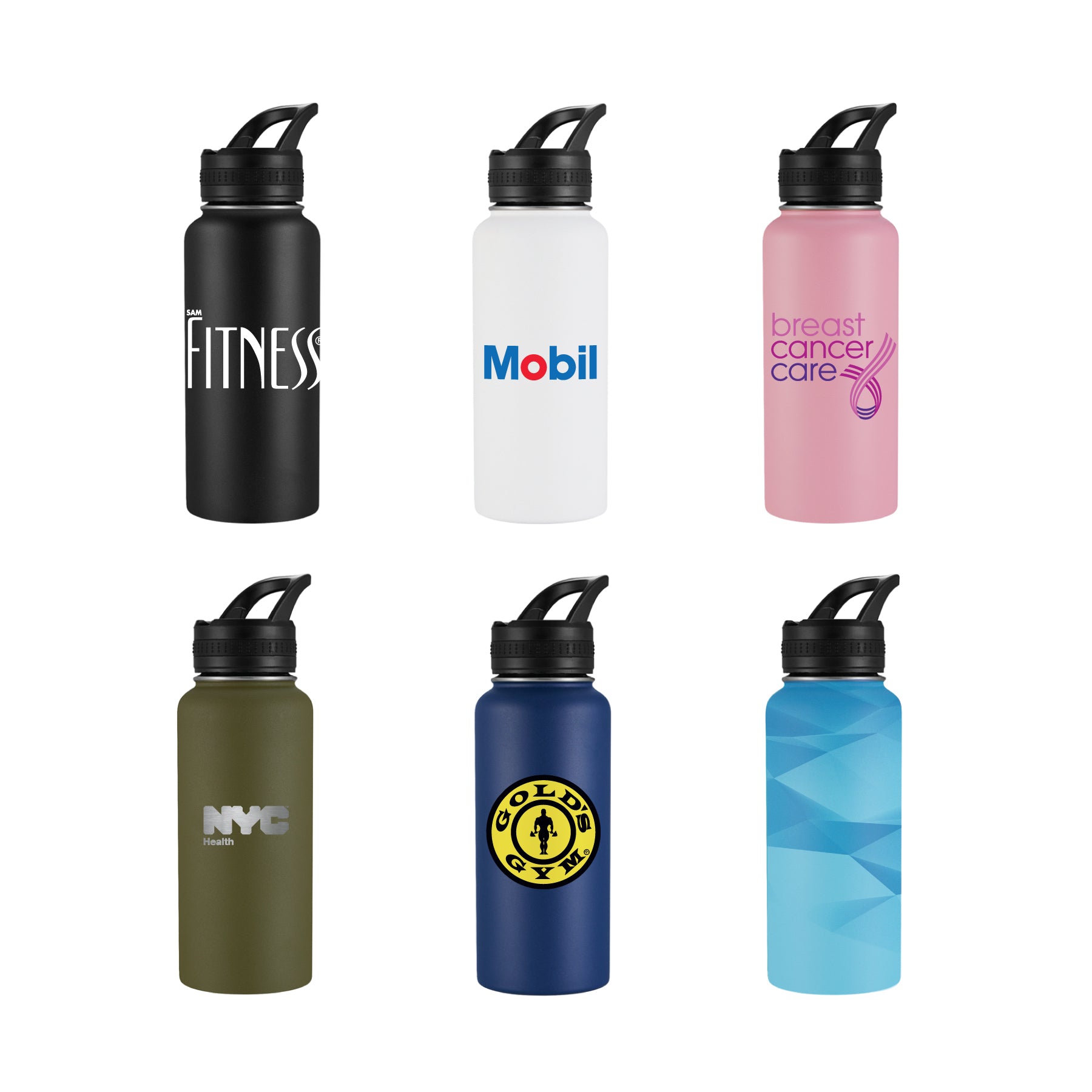 MC321 32oz Everyday Carry Stainless Vacuum Bottle with Flip Straw and Handle